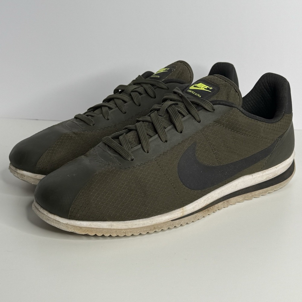 Nike Cortez Ultra Low Top Green Sneakers 833142-300 Men’s Size 12